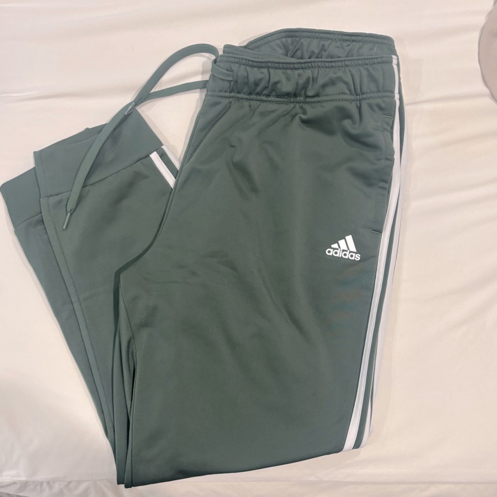 Adidas Track Pants (Green) - Women Size 2XL